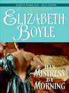 Cover image for His Mistress by Morning